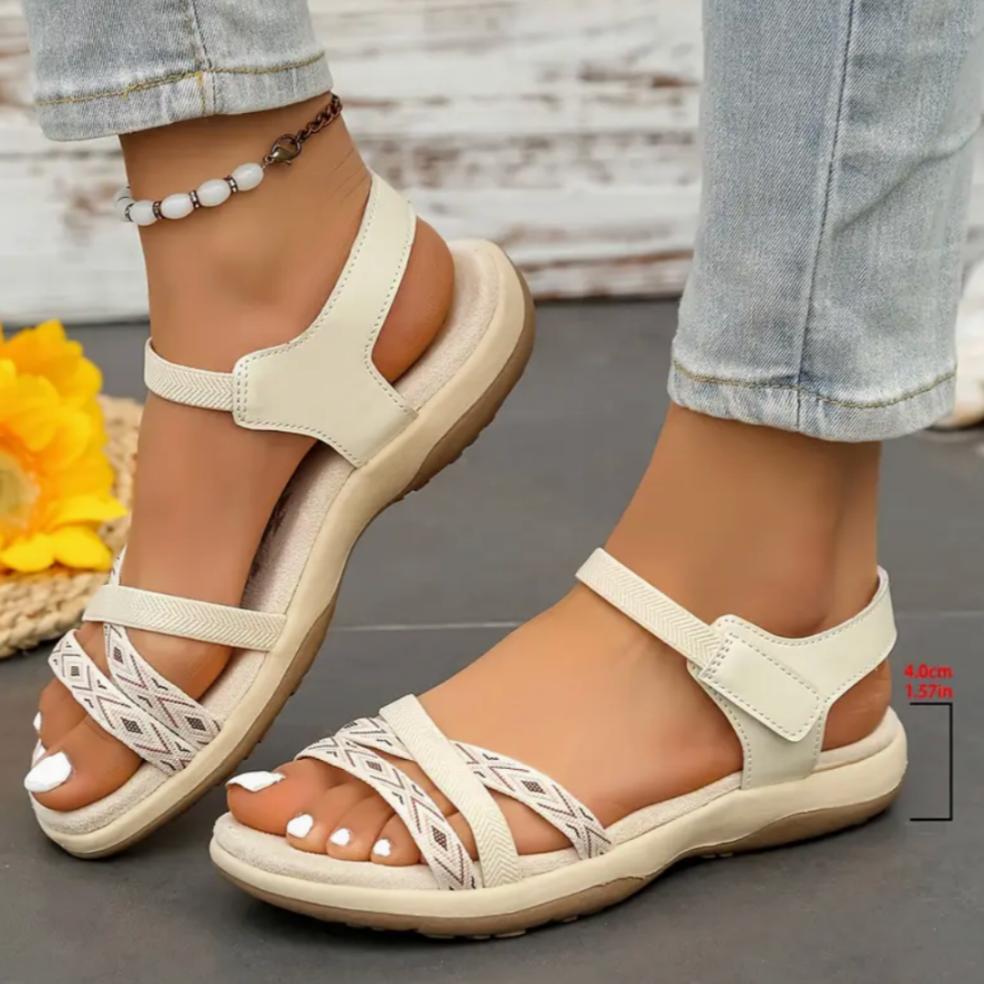 Ohana: Sandalias ortopédicas planas y transpirables