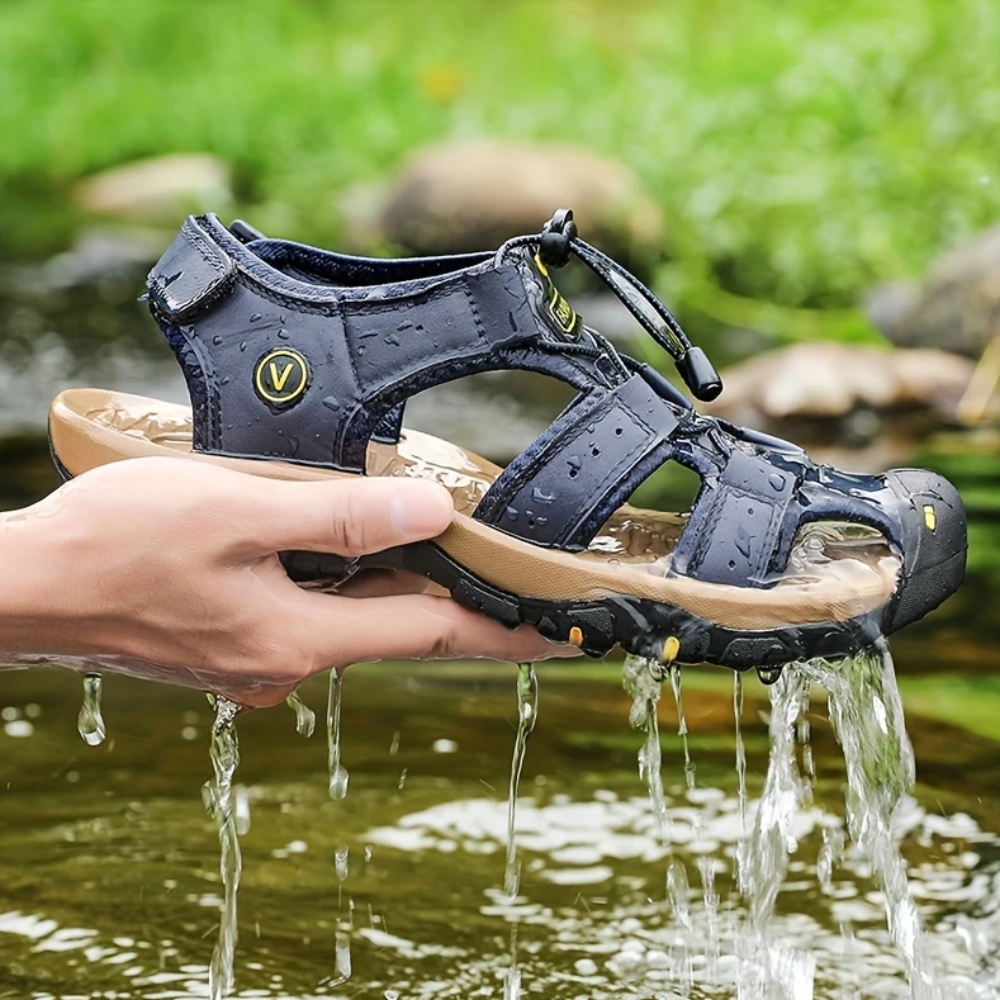 Babuk: Sandalias ortopédicas de cuero