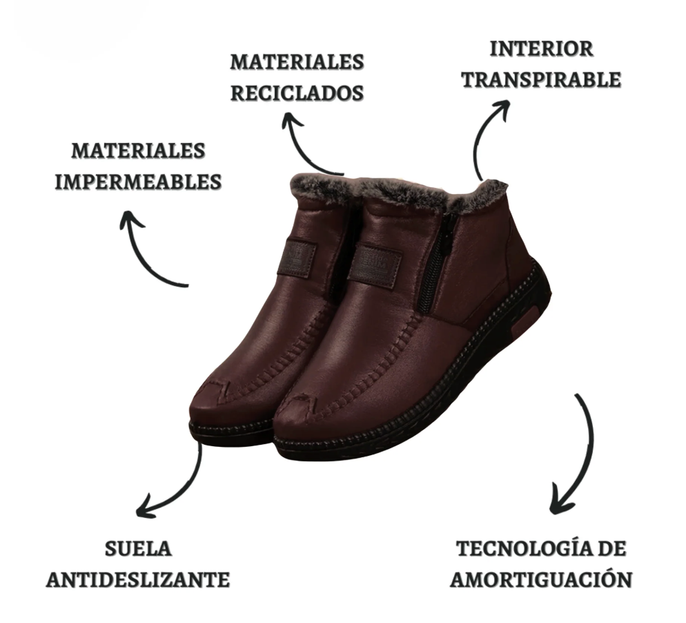 ComfyBots| Botas Polares de Cuero