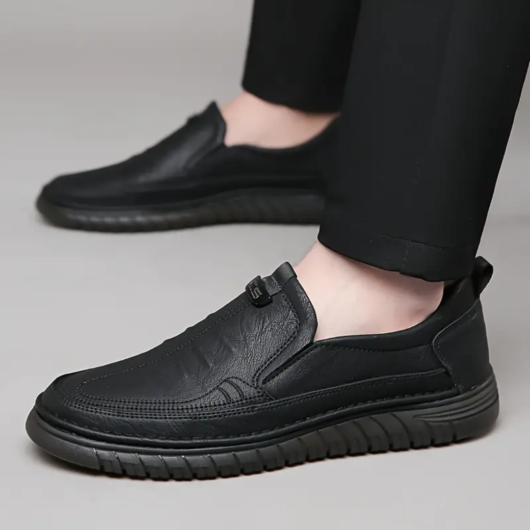 NobleStep: Mocasines de Piel Auténtica con Suela Antideslizante