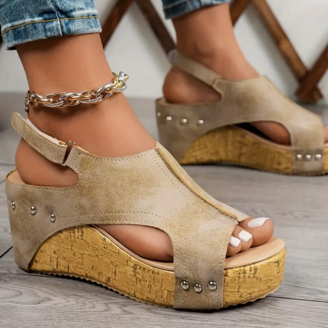 Olyssa | Sandalias ortopédicas de cuña