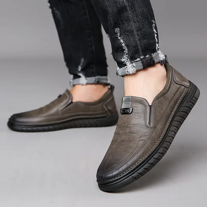 NobleStep: Mocasines de Piel Auténtica con Suela Antideslizante