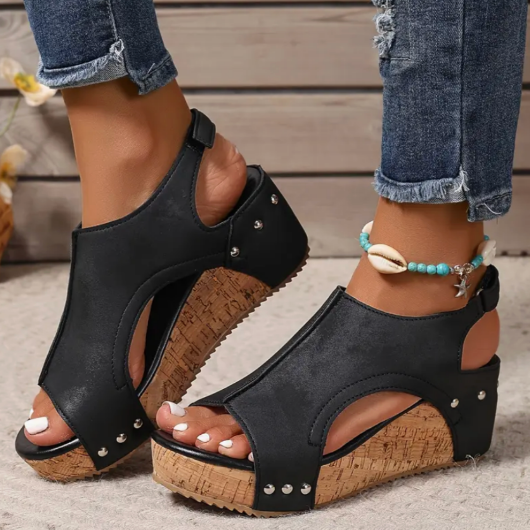 Olyssa | Sandalias ortopédicas de cuña