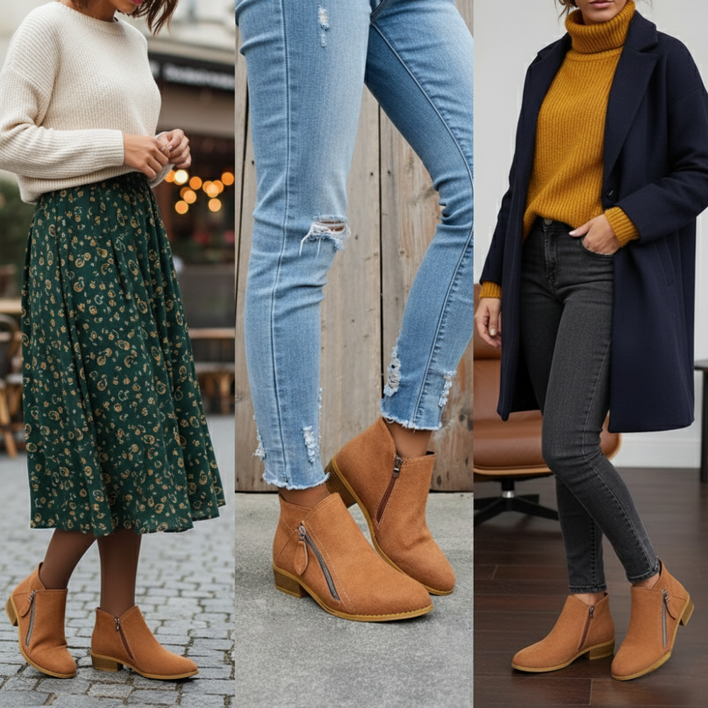 StepGlam| Botines Ortopédicos de Mujer