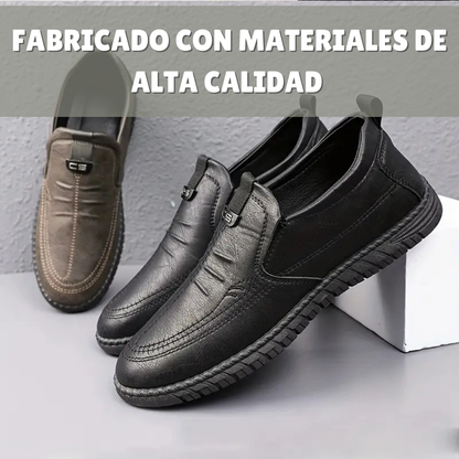 NobleStep: Mocasines de Piel Auténtica con Suela Antideslizante