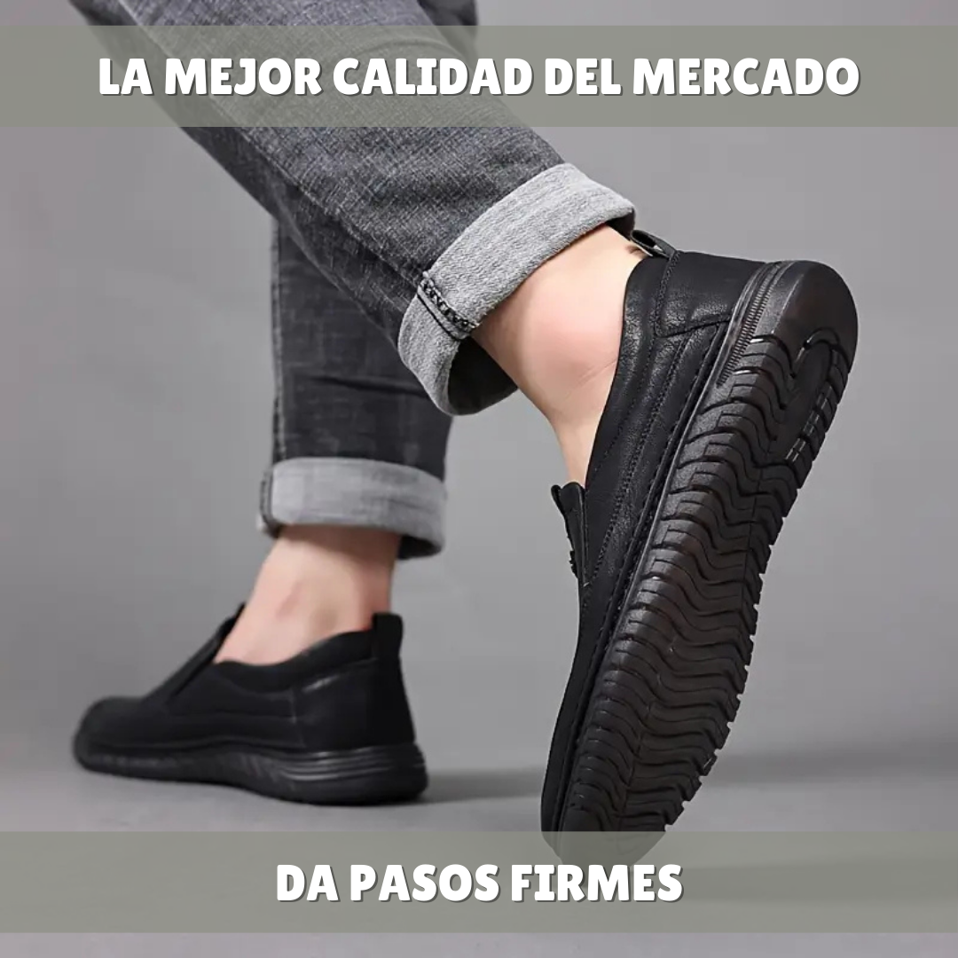 NobleStep: Mocasines de Piel Auténtica con Suela Antideslizante
