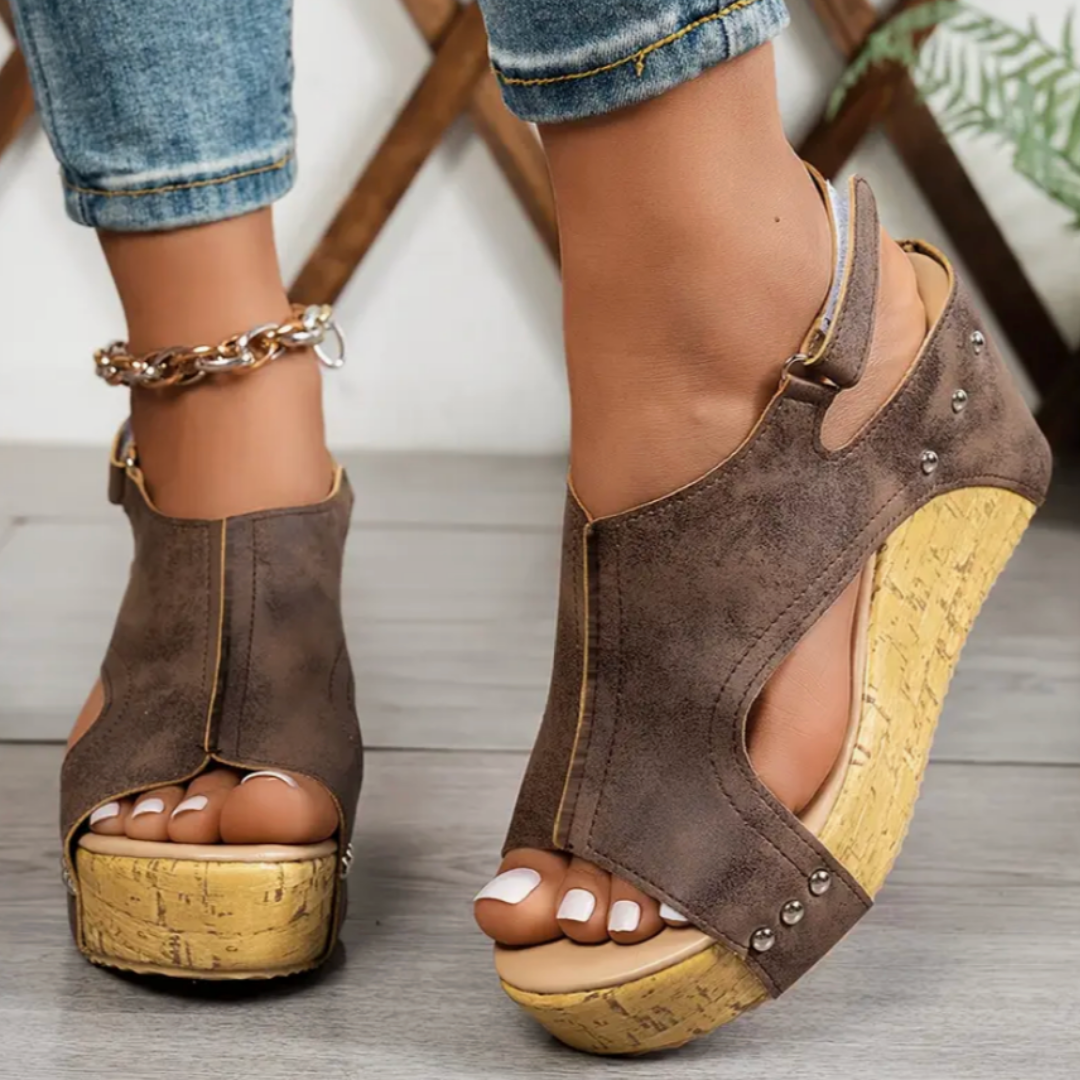 Olyssa | Sandalias ortopédicas de cuña