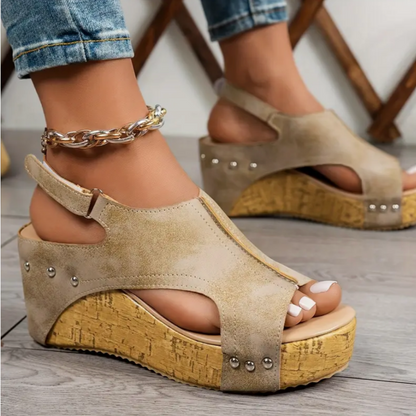 Olyssa | Sandalias ortopédicas de cuña