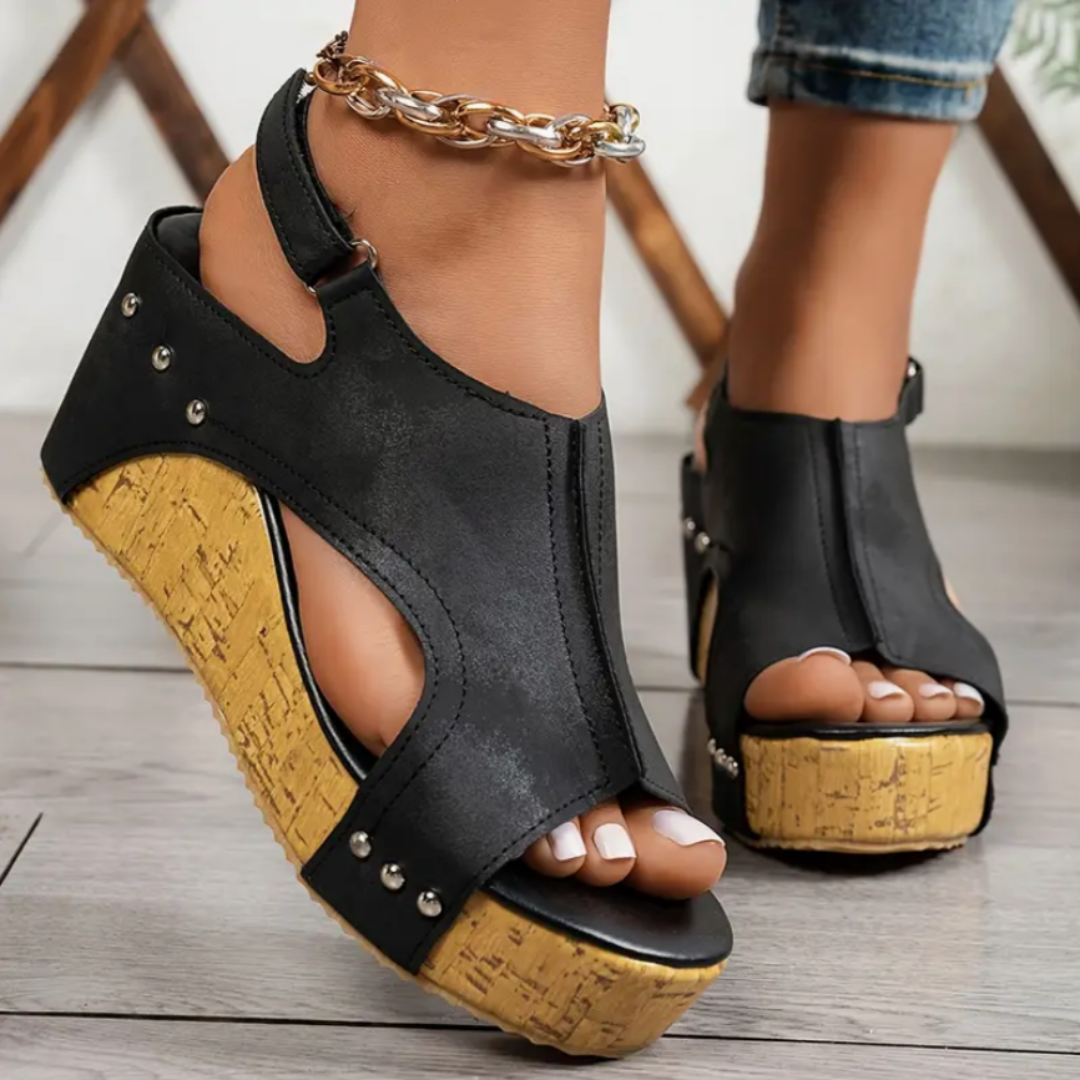 Olyssa | Sandalias ortopédicas de cuña