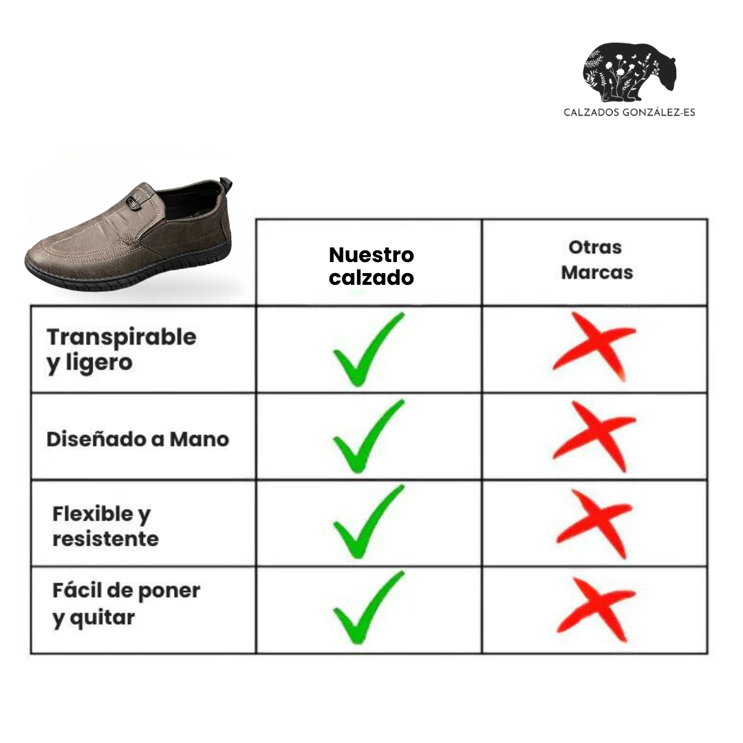 NobleStep: Mocasines de Piel Auténtica con Suela Antideslizante