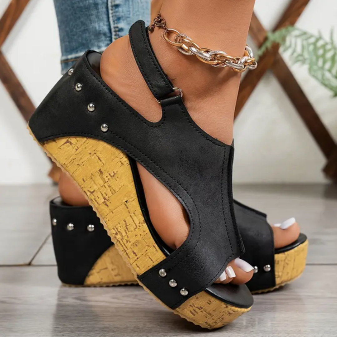 Olyssa | Sandalias ortopédicas de cuña