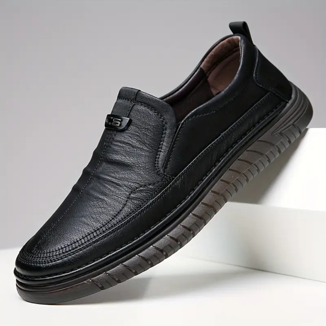 NobleStep: Mocasines de Piel Auténtica con Suela Antideslizante