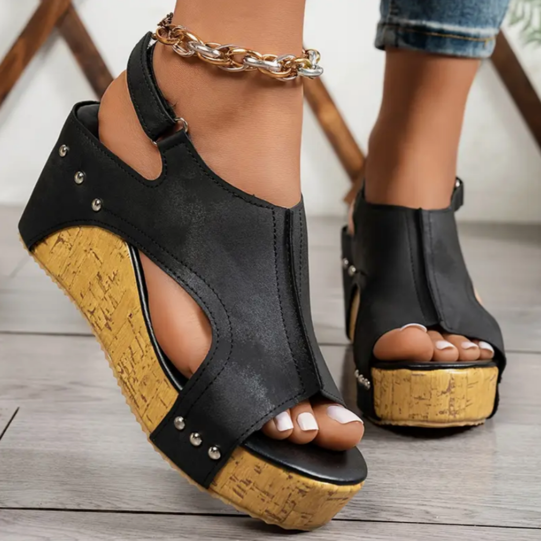 Olyssa | Sandalias ortopédicas de cuña
