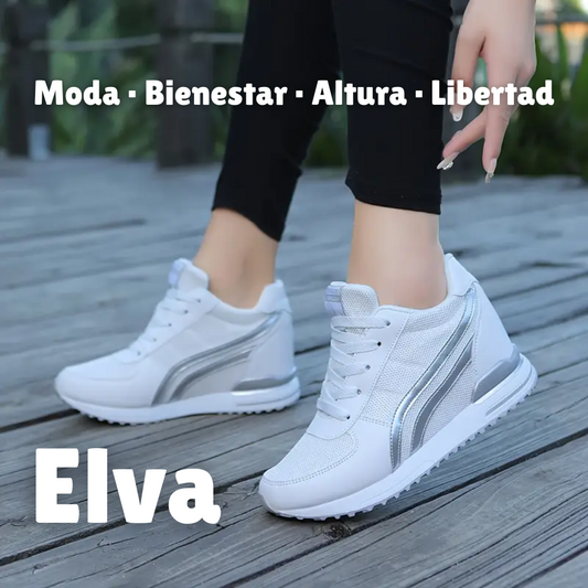 Elva | Sneakers con cuña ortopédica invisible